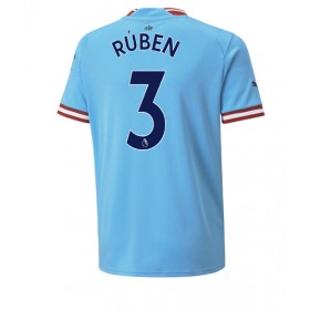 Herren Fußballbekleidung Manchester City Ruben Dias #3 Heimtrikot 2022-23 Kurzarm